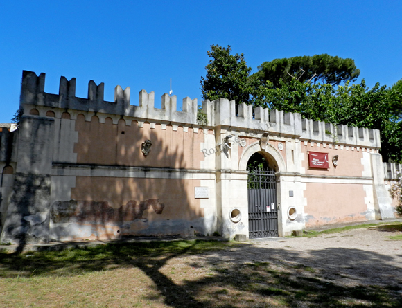 fortezzuola a villa borghese