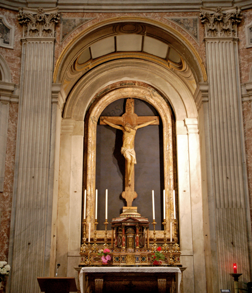 cappella del santissimo sacramento a s.paolo fuori le mura