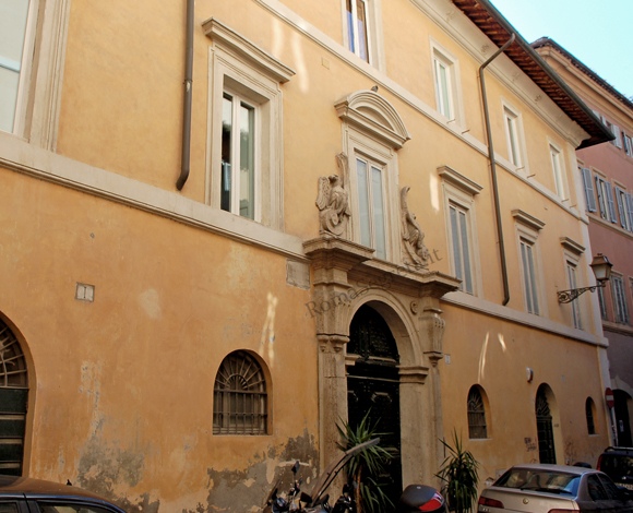 palazzetto avila di via di monte giordano
