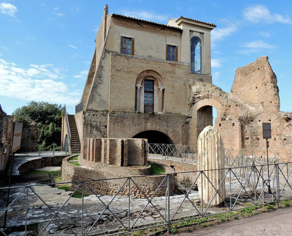 fontana della coenatio iovis