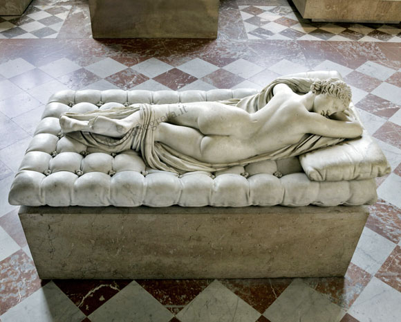 ermafrodito dormiente al louvre