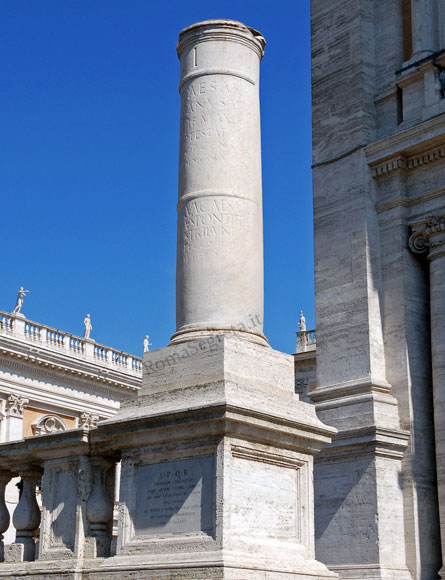 colonna del I miglio della via appia antica