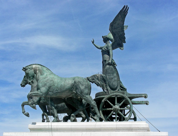quadriga bronzea
