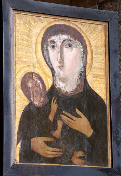 madonna glycophilousa a s.francesca romana