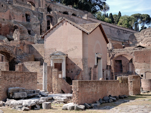 Vedi su Google Maps edifici presso santa maria antiqua