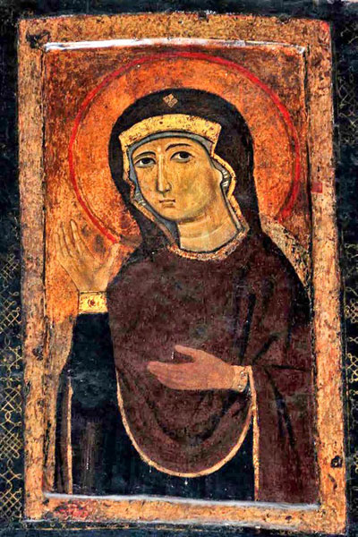 vergine advocata a s.maria in campo marzio