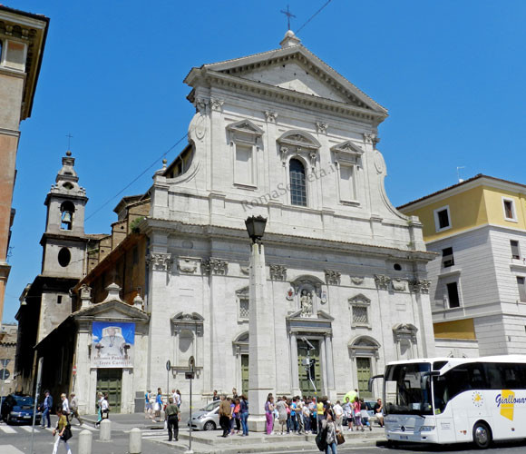 s.maria in traspontina su via della conciliazione