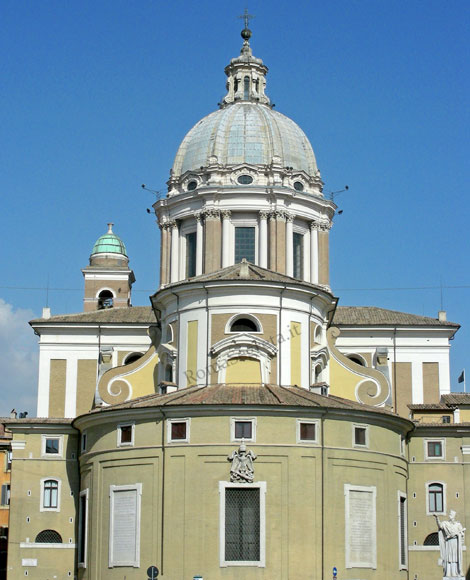 cupola dei santi ambrogio e carlo al corso