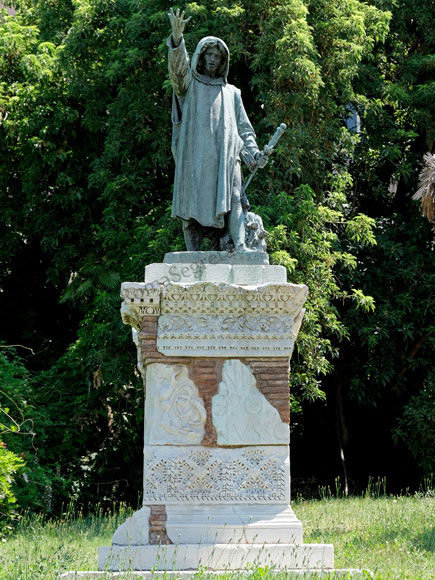 statua di cola di rienzo