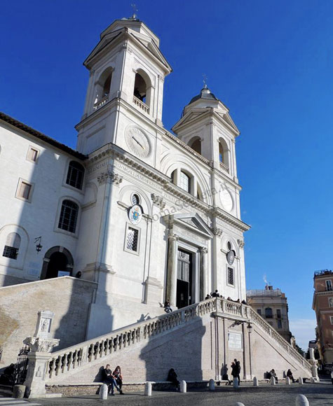 chiesa della ss.trinità dei monti