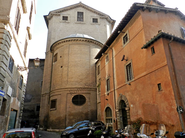 Vedi su Google Maps via della tribuna di tor de specchi