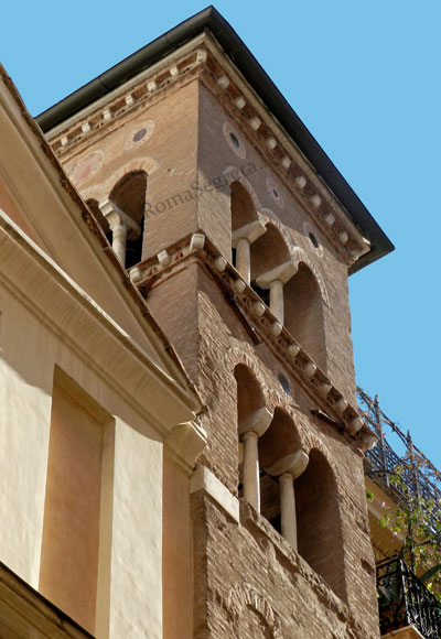 campanile della chiesa del divino amore