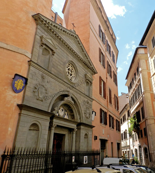 sant'ivo dei bretoni su vicolo della campana