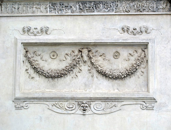 ghirlande provenienti dall'ara pacis
