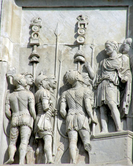 pannello sull'arco di costantino
