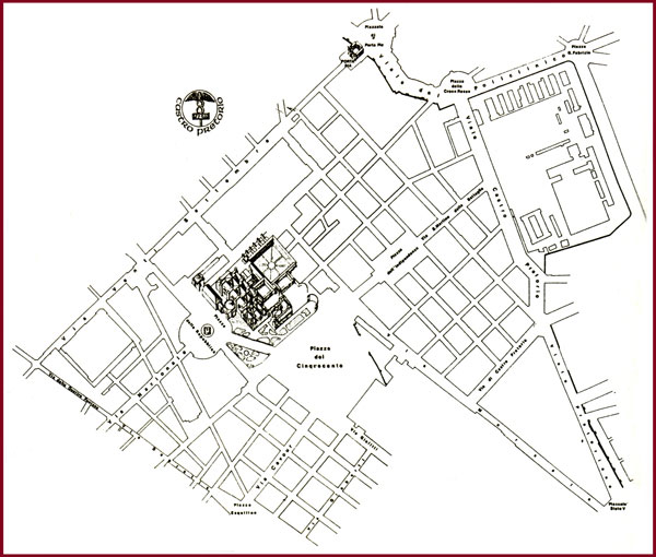 Vedi su Google My Maps mappa del rione castro pretorio