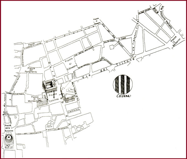 Vedi su Google My Maps mappa del rione colonna
