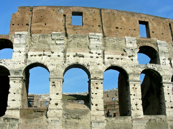 dettaglio del colosseo