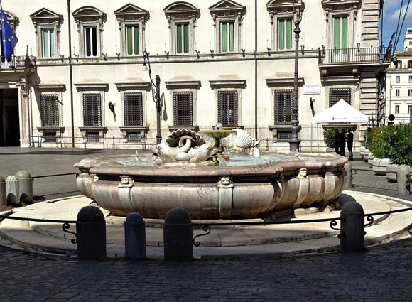 fontana di piazza colonna