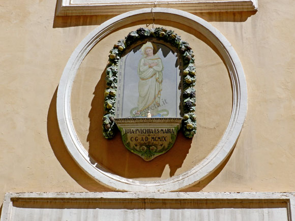 immagine mariana presso monastero delle viperesche