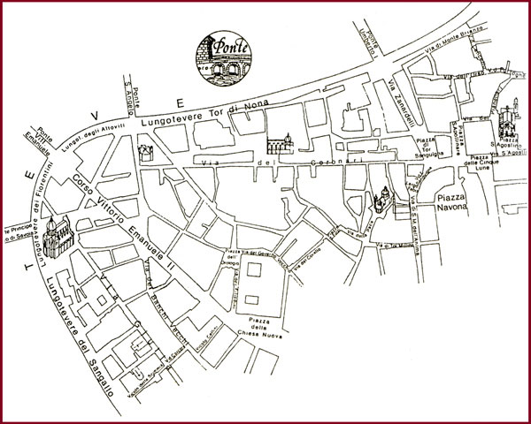 Vedi su Google My Maps mappa del rione ponte