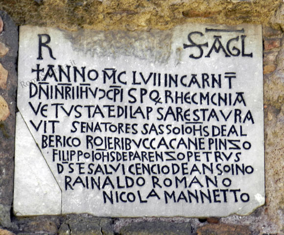 lapide del 1157