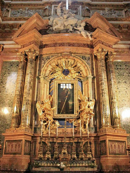 cappella di san francesco da paola a s.andrea delle fratte