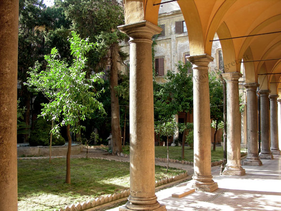chiostro di s.andrea delle fratte