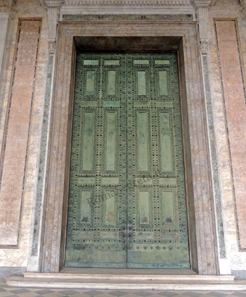 valve bronzee della curia iulia