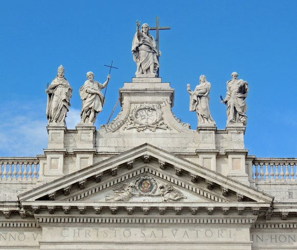timpano di s.giovanni in laterano