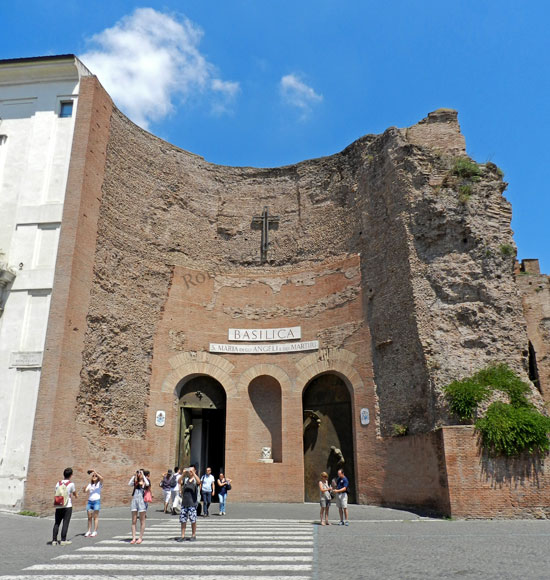 santa maria degli angeli a piazza della repubblica