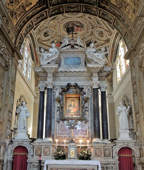 altare di santa maria del popolo