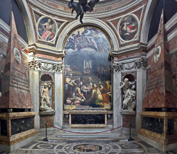cappella chigi di santa maria del popolo