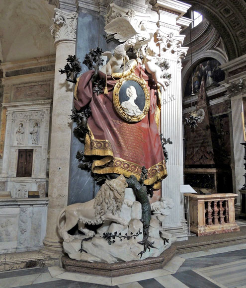 monumento funebre di maria flaminia odescalchi