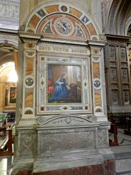monumento funebre di josephine di nedonchel-choiseul
