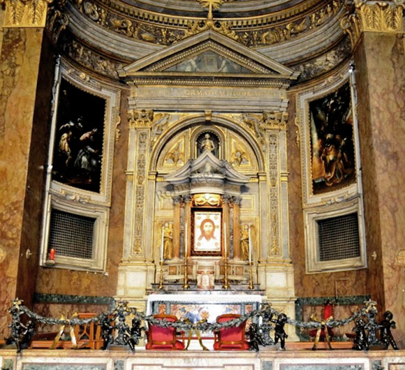 altare di s.silvestro in capite