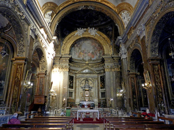 interno di s.silvestro in capite