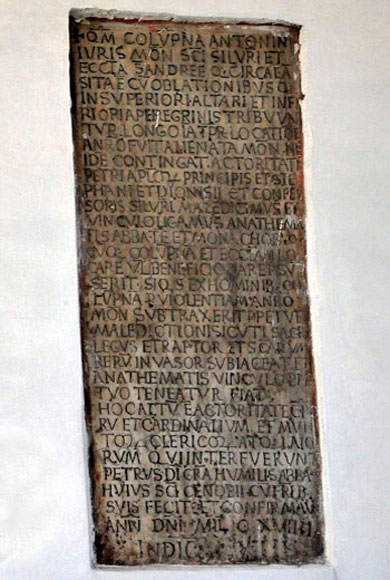 lapide del 1119