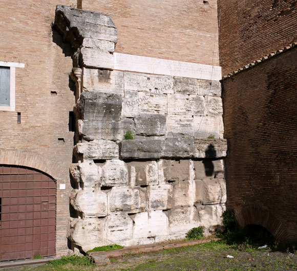 fondazioni del tempio di claudio