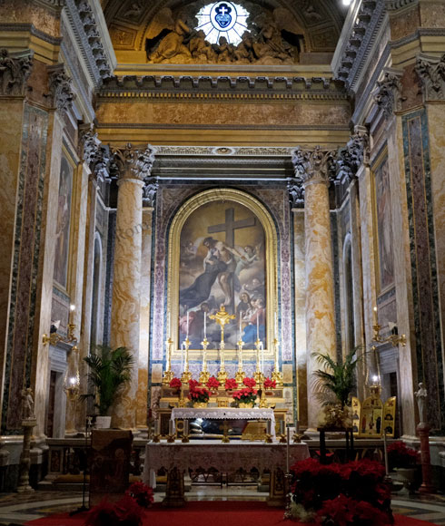 cappella di san paolo della croce nella basilica dei santi giovanni e paolo