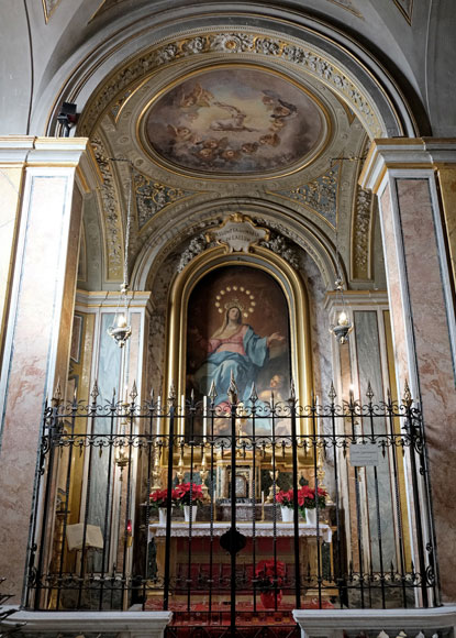 cappella del santissimo sacramento nella basilica dei santi giovanni e paolo