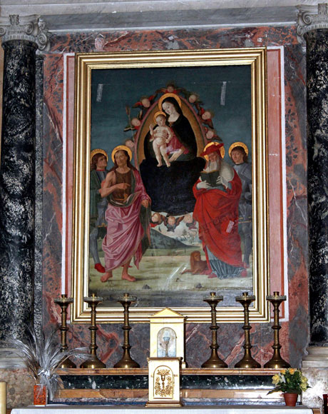 pala di antoniazzo romano