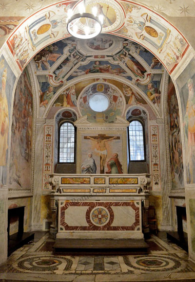 presbiterio dell'università dei marmorari