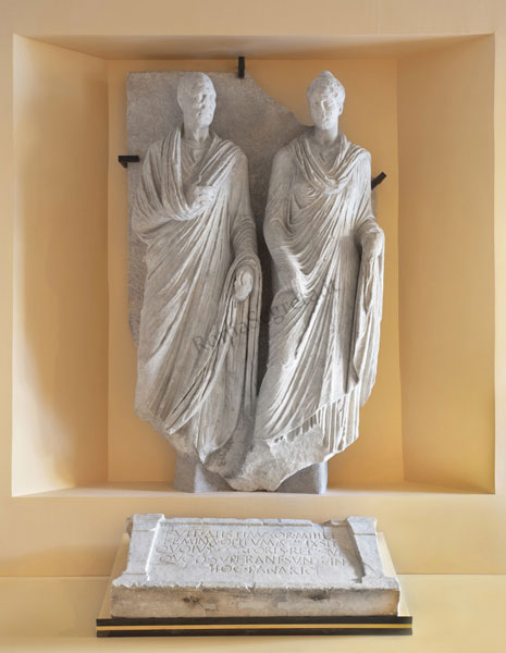 gruppo scultoreo raffigurante eurisace e atistia