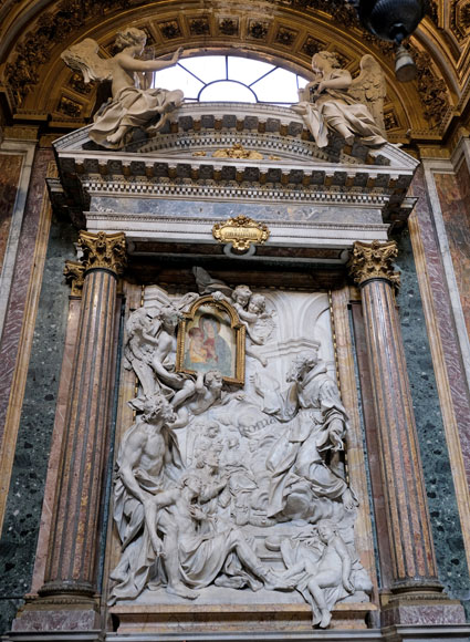 cappella della madonna dei miracoli nella chiesa di s.giacomo in augusta