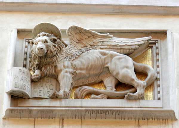 leone di san marco a via della mercede