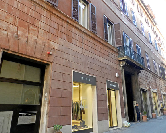palazzo marescotti su via di campo marzio