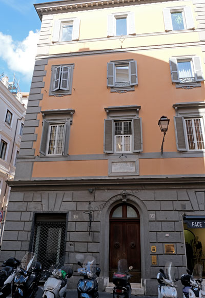 palazzo rossini a via sistina