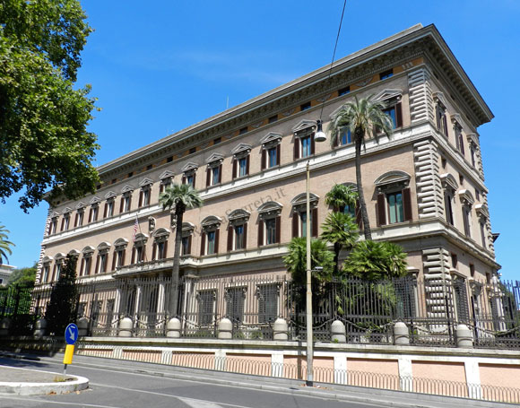 palazzo margherita a via vittorio veneto