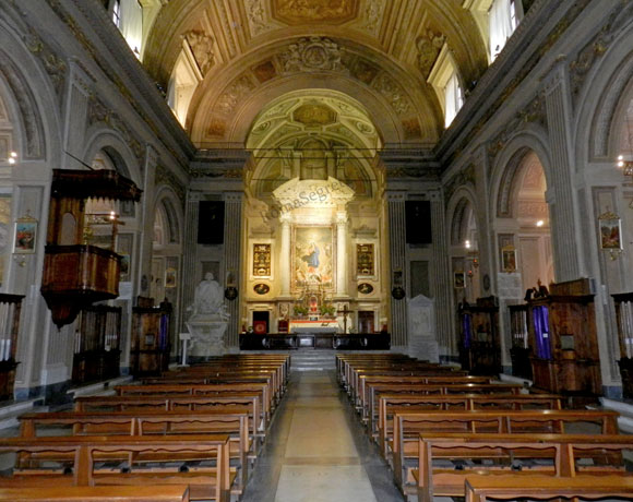 interno di santa maria della concezione